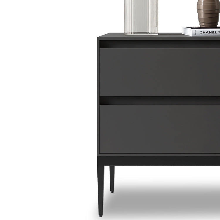 20 "高さ2-金属脚のグラムナイトテーブル付きの引き出しナイトスタンド