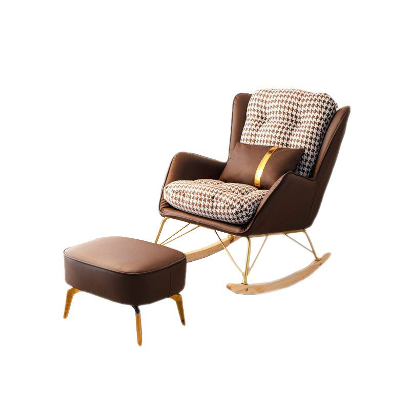 Removable Cushions Chair with Flared Arms for Apartment 35.43"