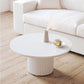 Glam Pedestal Coffee Table Wood Round Cocktail Table for Living Room Clearhalo 'Coffee & Accent Tables' 'Coffee Tables' 'coffee_tables' 'furn' 'furn_coffee_tables' 'Furniture' 'Living Room Furniture' 5219081