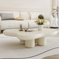 Scandinavian 4 Legs Coffee Table Solid Wood Geometric Cocktail Table Clearhalo 'Coffee & Accent Tables' 'Coffee Tables' 'coffee_tables' 'furn' 'furn_coffee_tables' 'Furniture' 'Living Room Furniture' 5219132