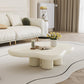 Scandinavian 4 Legs Coffee Table Solid Wood Geometric Cocktail Table Clearhalo 'Coffee & Accent Tables' 'Coffee Tables' 'coffee_tables' 'furn' 'furn_coffee_tables' 'Furniture' 'Living Room Furniture' 5219133
