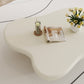 Scandinavian 4 Legs Coffee Table Solid Wood Geometric Cocktail Table Clearhalo 'Coffee & Accent Tables' 'Coffee Tables' 'coffee_tables' 'furn' 'furn_coffee_tables' 'Furniture' 'Living Room Furniture' 5219136
