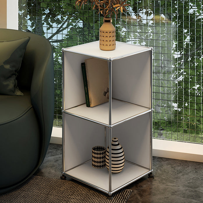 Stainless Steel Sideboard Contemporary White Dining Sideboard for Living Room Clearhalo 'buffet_sideboard' 'Buffets & Sideboards' 'furn' 'furn_buffet_sideboard' 'Furniture' 'Kitchen & Dining Furniture' 5219649