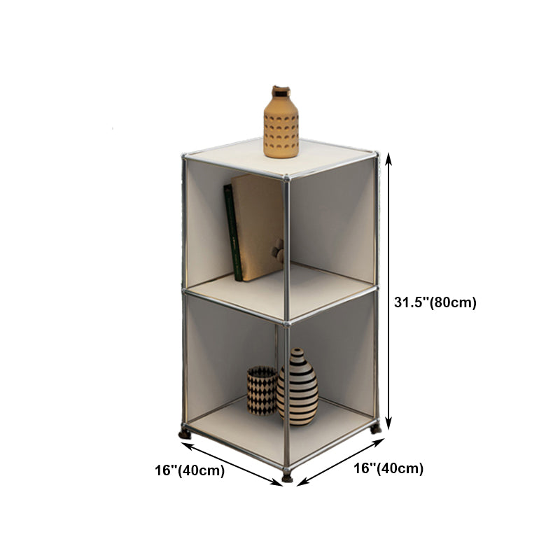 Stainless Steel Sideboard Contemporary White Dining Sideboard for Living Room Clearhalo 'buffet_sideboard' 'Buffets & Sideboards' 'furn' 'furn_buffet_sideboard' 'Furniture' 'Kitchen & Dining Furniture' 5219657