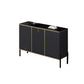Glamstil Buffet Sideboard Sintered Stone Top Server mit Tür und Schublade für Wohnzimmer
