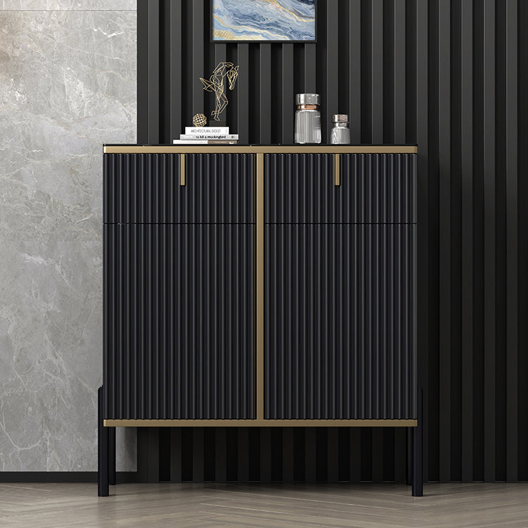Glamstil Buffet Sideboard Sintered Stone Top Server mit Tür und Schublade für Wohnzimmer