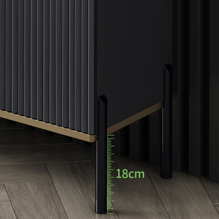 Glamstil Buffet Sideboard Sintered Stone Top Server mit Tür und Schublade für Wohnzimmer