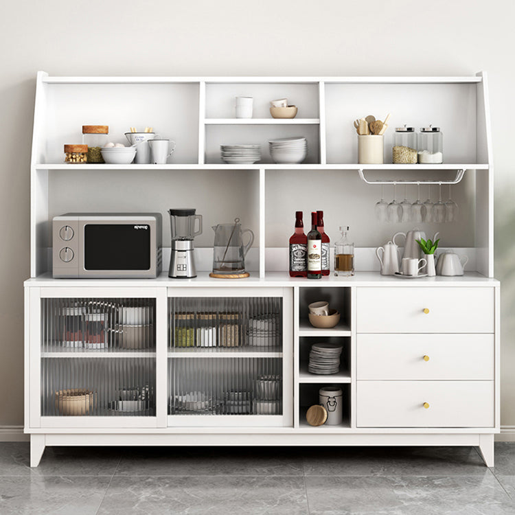 Ritmo rettangolare sideboard mobile da cucina in legno contemporaneo