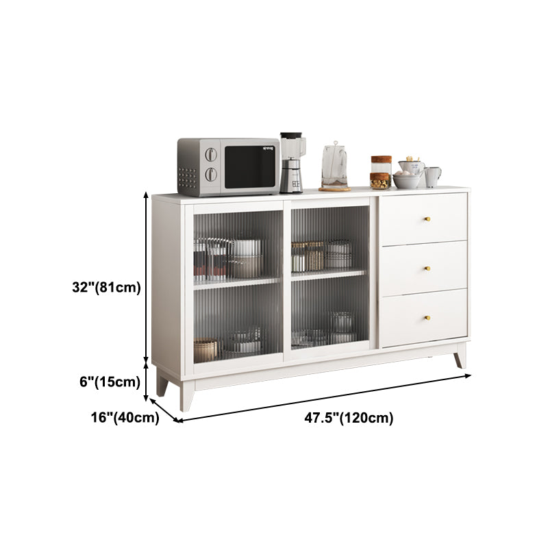 Ritmo rettangolare sideboard mobile da cucina in legno contemporaneo