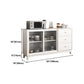 Ritmo rettangolare sideboard mobile da cucina in legno contemporaneo