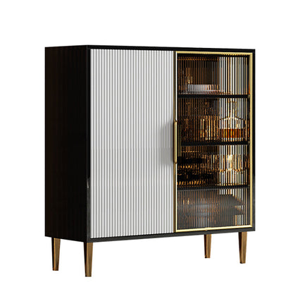 Stone contemporanee sideboard regolabili ripiani per sala da pranzo sideboard