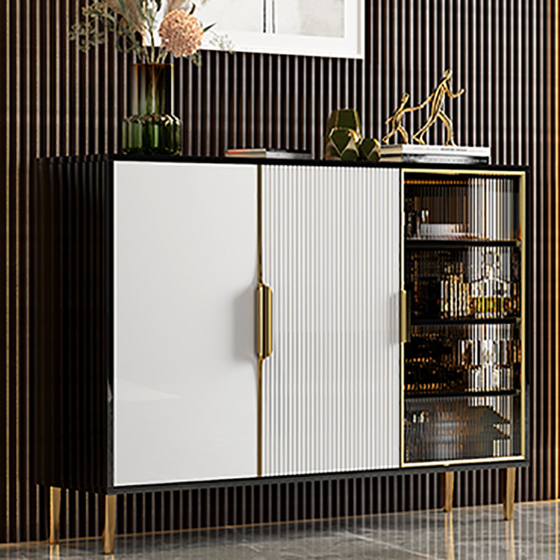 Stone contemporanee sideboard regolabili ripiani per sala da pranzo sideboard