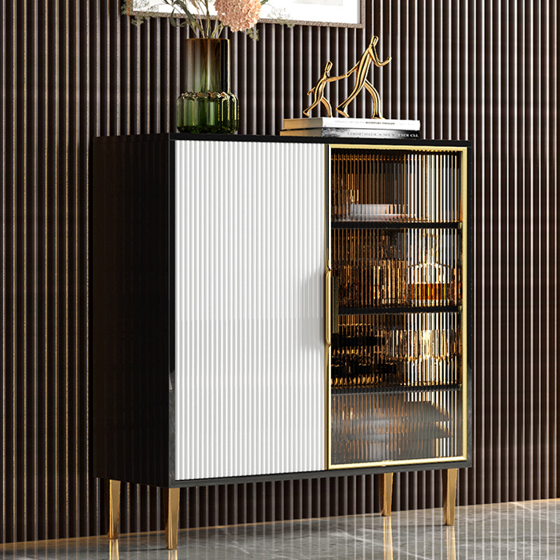 Stone contemporanee sideboard regolabili ripiani per sala da pranzo sideboard