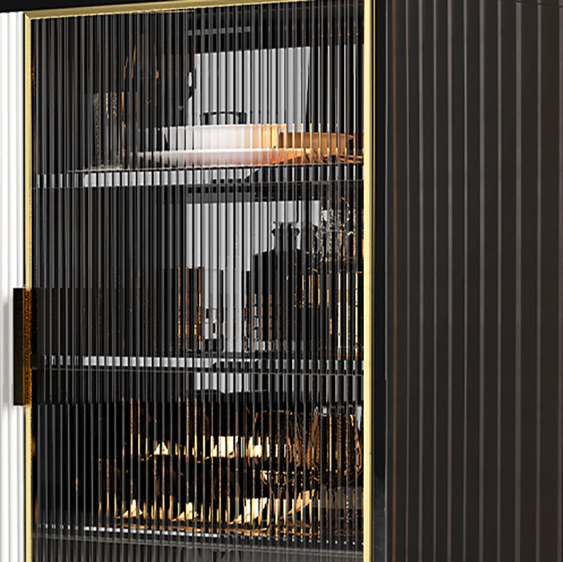 Stone contemporanee sideboard regolabili ripiani per sala da pranzo sideboard