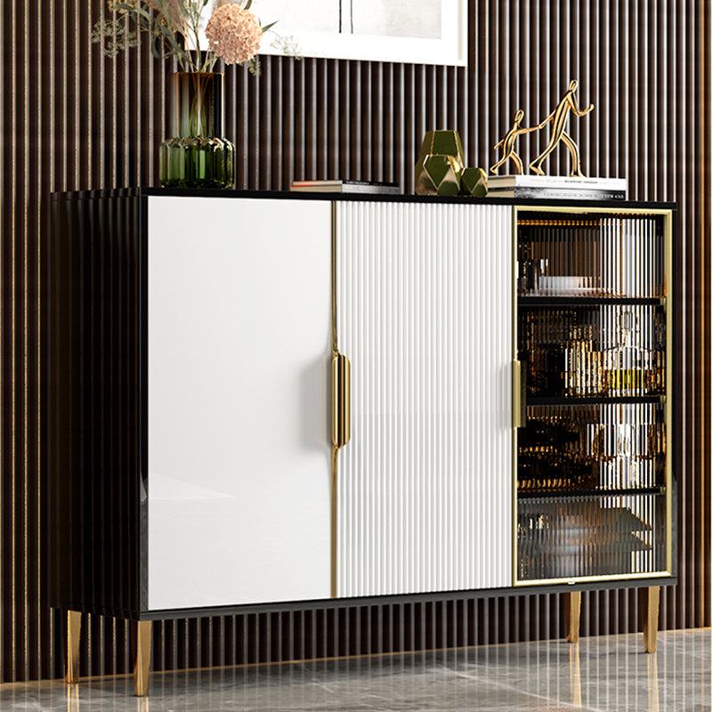 Stone contemporanee sideboard regolabili ripiani per sala da pranzo sideboard
