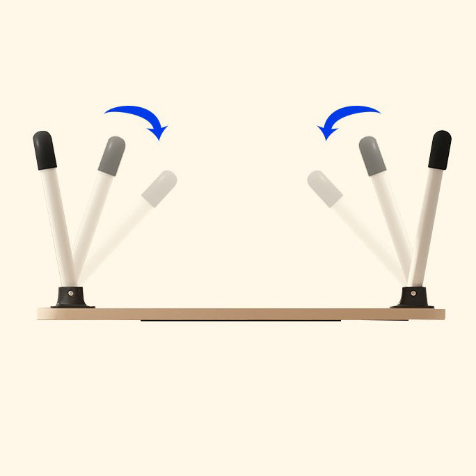 Escritorio de oficina de madera moderno en el servicio de escritura rectangular plegable para dormitorio