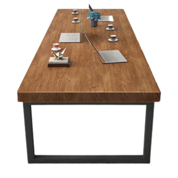 Bureau d'écriture en bois marron