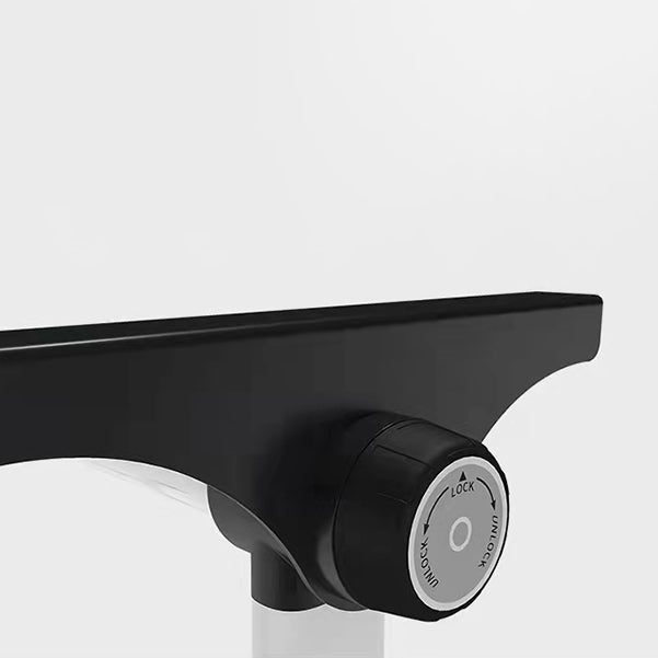 Escritorio plegable blanco escritorio fabricado con escritorio rectangular de madera fabricada con ruedas con ruedas