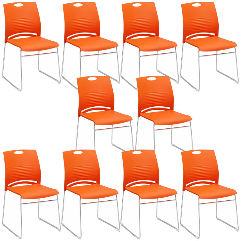 Armless Conference Stuhl mit Metal Frame Modern Office Chair