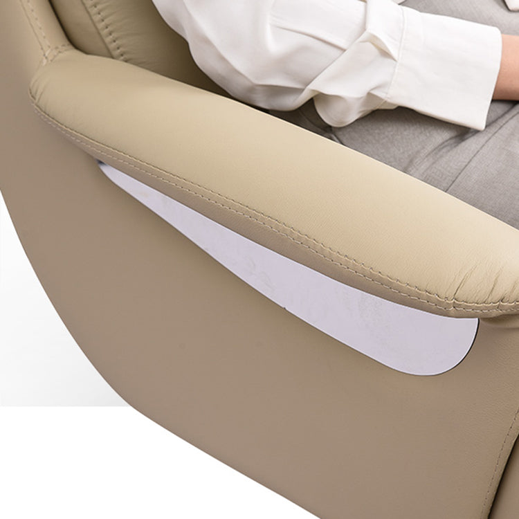 Moderne faux lederen bureau stoel gevoerde armen taakstoel met wielen