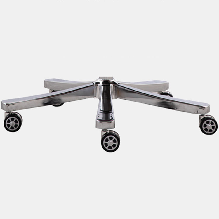 Moderne faux lederen bureau stoel gevoerde armen taakstoel met wielen