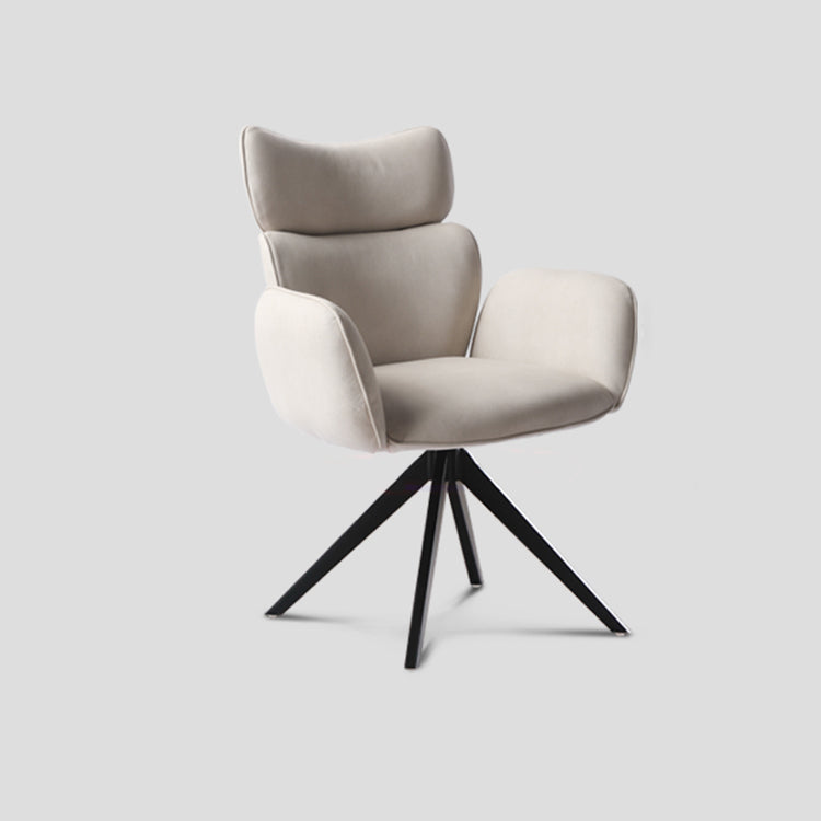 モダンなスタイルの作業椅子人間工学に基づいたパッド付きミッドバックタスクチェア