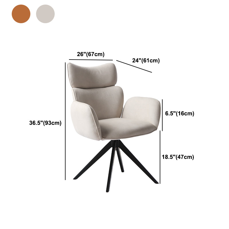 モダンなスタイルの作業椅子人間工学に基づいたパッド付きミッドバックタスクチェア