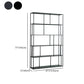 76.77 "H Bücherregal Open Back Back Back Back Back Back Back Back Back Back Back Back Back Back Back Back Back Modern Style Bookase für Heimbüro