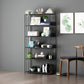 11.81"W Bookshelf Modern Style Open Back Bookcase for Home Office