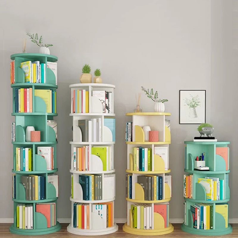 Roteerbare boekenkast hedendaagse stijl boekenplank voor huiskantoorstudieruimte