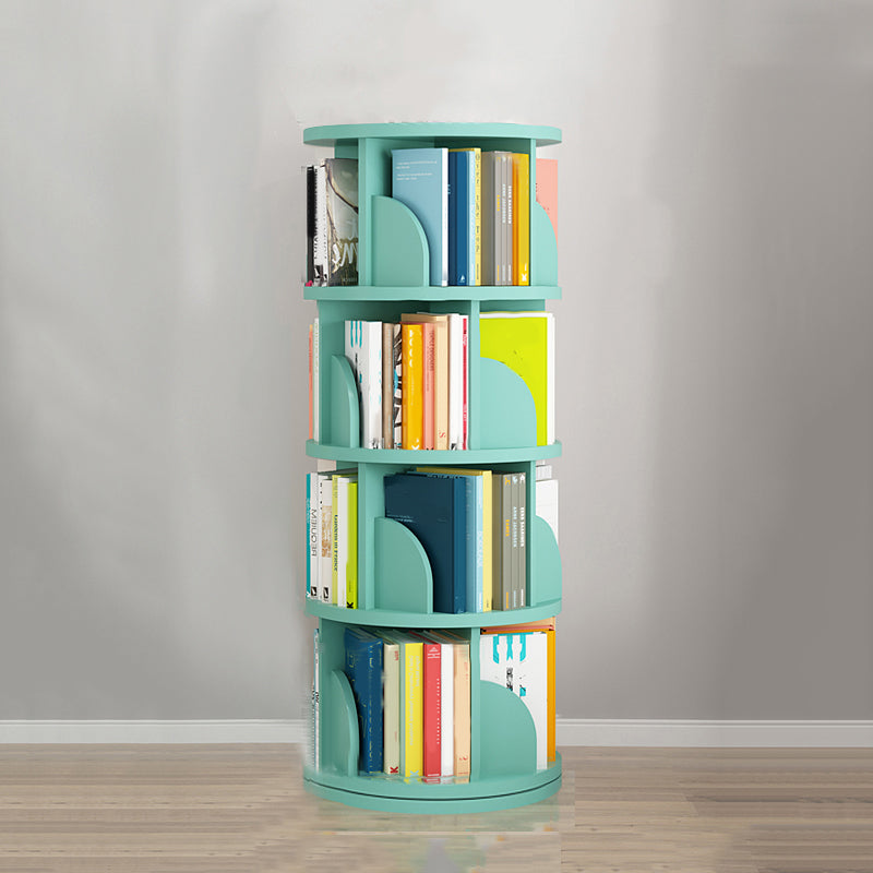 Roteerbare boekenkast hedendaagse stijl boekenplank voor huiskantoorstudieruimte