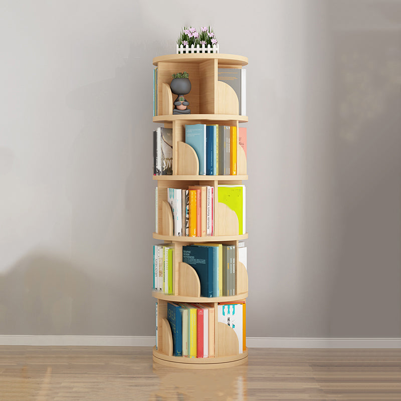 Roteerbare boekenkast hedendaagse stijl boekenplank voor huiskantoorstudieruimte