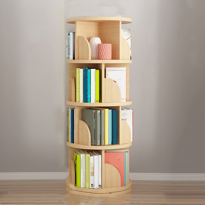 Roteerbare boekenkast hedendaagse stijl boekenplank voor huiskantoorstudieruimte