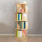 Roteerbare boekenkast hedendaagse stijl boekenplank voor huiskantoorstudieruimte