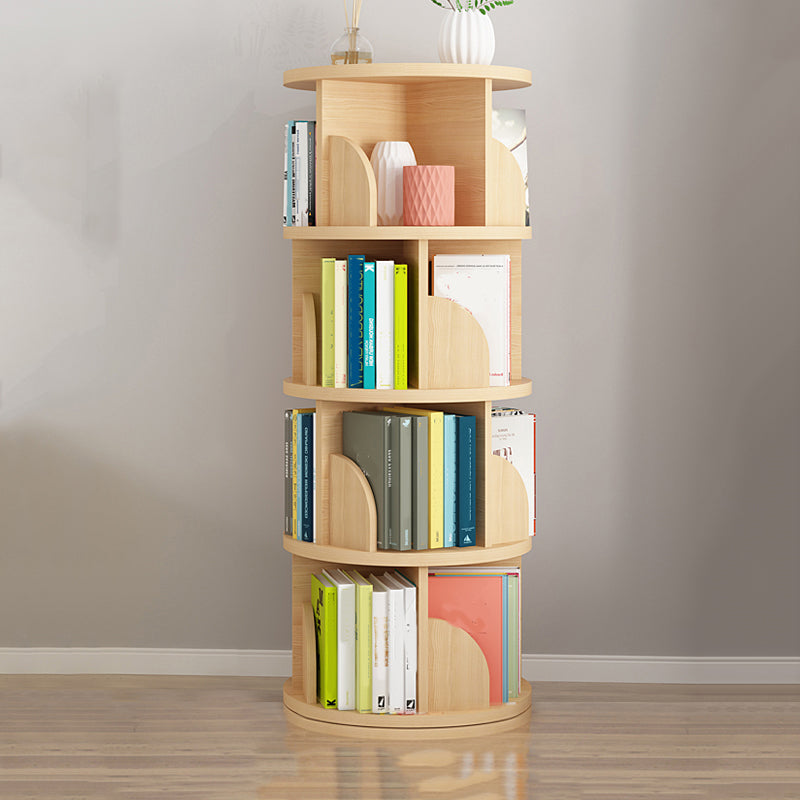 Roteerbare boekenkast hedendaagse stijl boekenplank voor huiskantoorstudieruimte