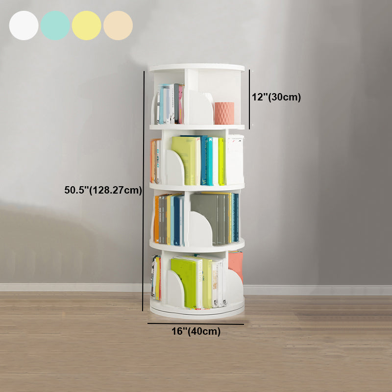 Roteerbare boekenkast hedendaagse stijl boekenplank voor huiskantoorstudieruimte