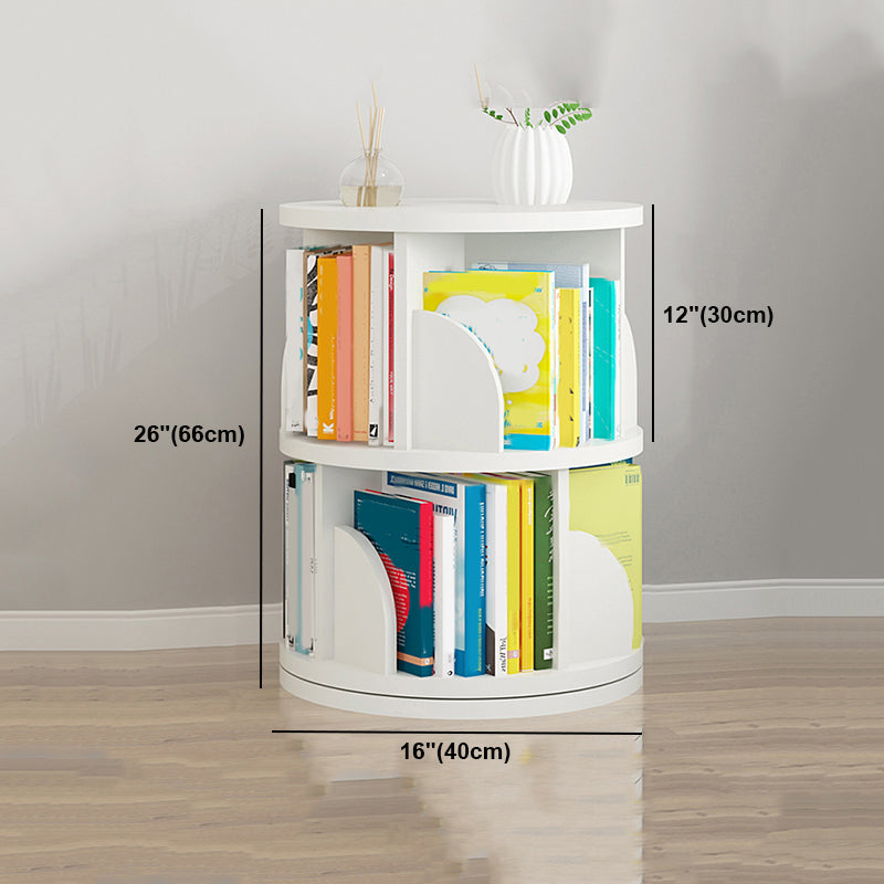 Roteerbare boekenkast hedendaagse stijl boekenplank voor huiskantoorstudieruimte