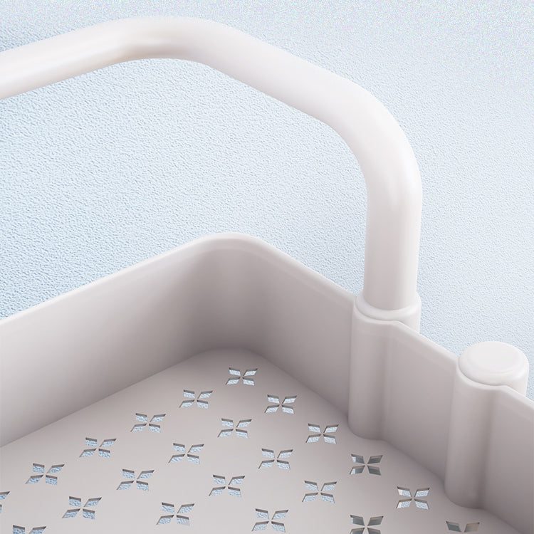 Modern Metal Frame Etagere Bookshelf White and Black Bookcase with Caster Wheels Clearhalo 'Bookcases' 'furn' 'furn_bookcases' 'Furniture' 'Office Furniture' 5220479