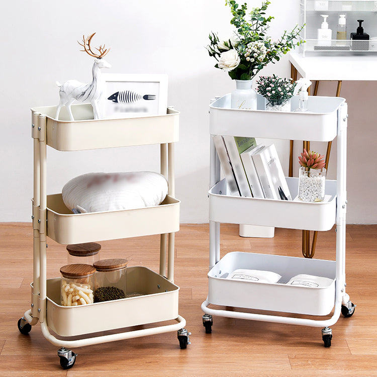 Contemporary Geometric Bookshelf Open Back Bookcase with Wheels Clearhalo 'Bookcases' 'furn' 'furn_bookcases' 'Furniture' 'Office Furniture' 5220515