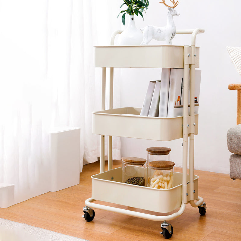 Contemporary Geometric Bookshelf Open Back Bookcase with Wheels Clearhalo 'Bookcases' 'furn' 'furn_bookcases' 'Furniture' 'Office Furniture' 5220517