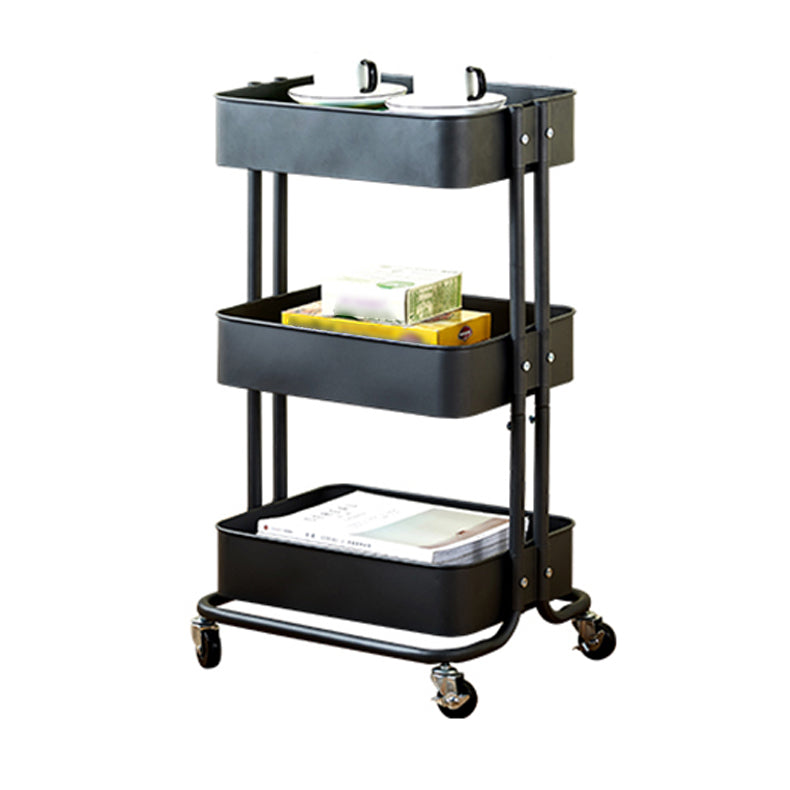 Contemporary Geometric Bookshelf Open Back Bookcase with Wheels Clearhalo 'Bookcases' 'furn' 'furn_bookcases' 'Furniture' 'Office Furniture' 5220524