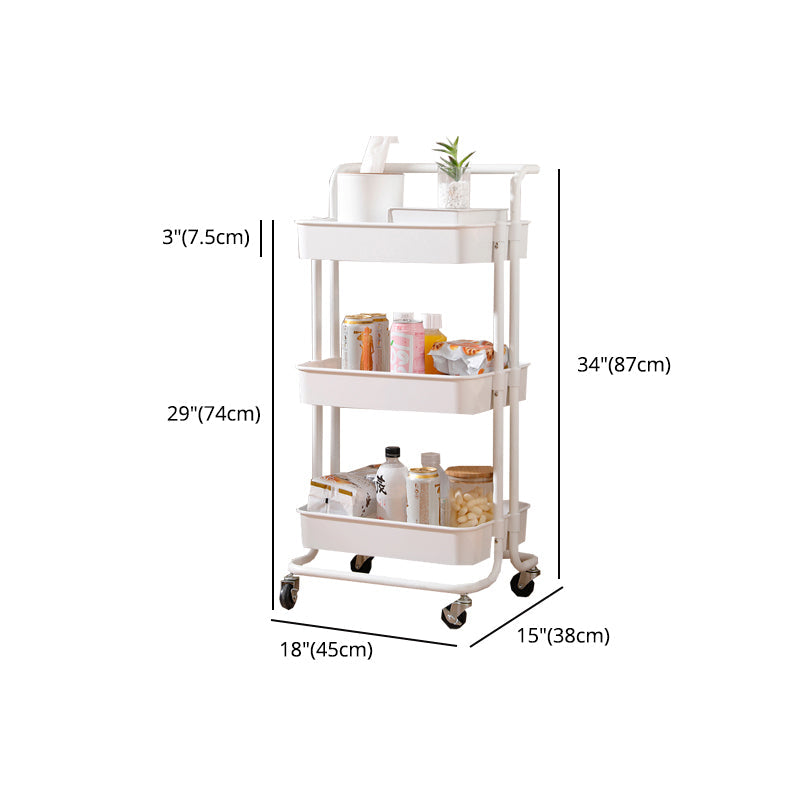 Contemporary Geometric Bookshelf Open Back Bookcase with Wheels Clearhalo 'Bookcases' 'furn' 'furn_bookcases' 'Furniture' 'Office Furniture' 5220540