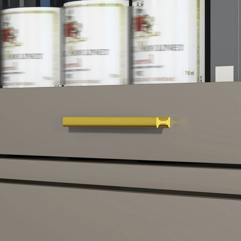 Estantería de estilo moderno estantería cerrada con puertas para el hogar de la oficina