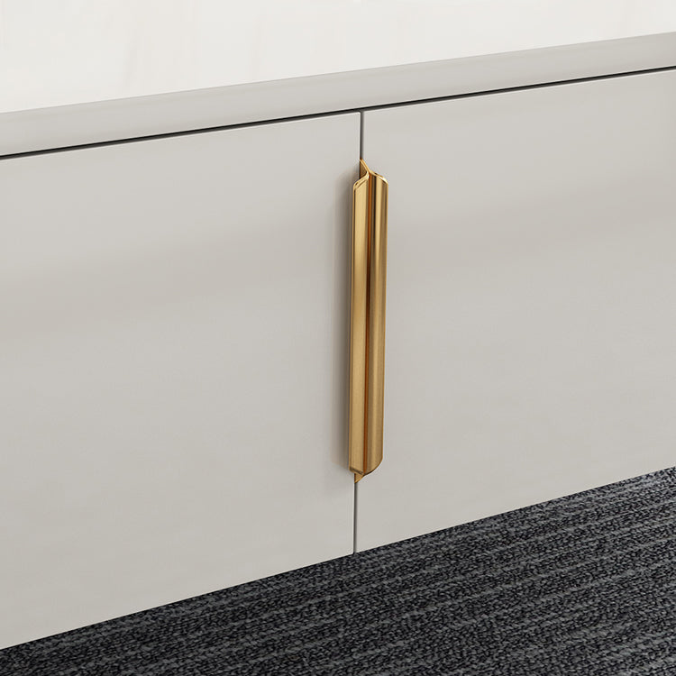 Glam TV Console with Cabinet Engineered Wood TV Media Stand with Drawers