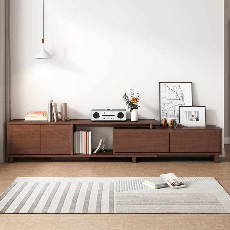 Scandinavian TV Console with Cabinet Engineered Wood TV Stand Console