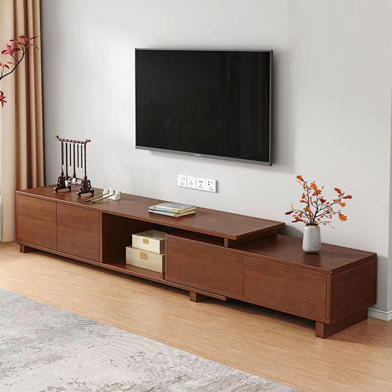 Engineered Wood TV Stand Console Scandinavian TV Console with Cabinet Clearhalo 'furn' 'furn_tv_stands_entertainment_centers' 'Furniture' 'Living Room Furniture' 'TV Stands & Entertainment Centers' 'TV Stands & Media Storage Furniture' 'tv_stands_entertainment_centers' 5221938