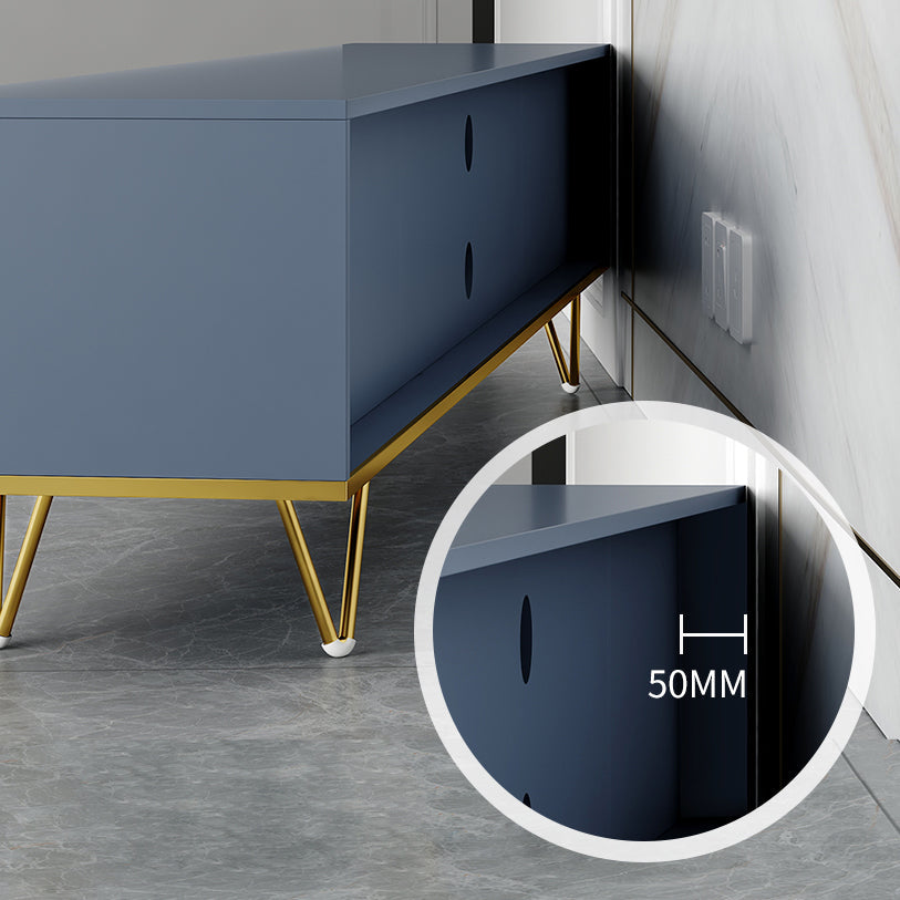 Glam TV Media Stand with Drawers Faux Wood Media Console for Living Room Clearhalo 'furn' 'furn_tv_stands_entertainment_centers' 'Furniture' 'Living Room Furniture' 'TV Stands & Entertainment Centers' 'TV Stands & Media Storage Furniture' 'tv_stands_entertainment_centers' 5221991