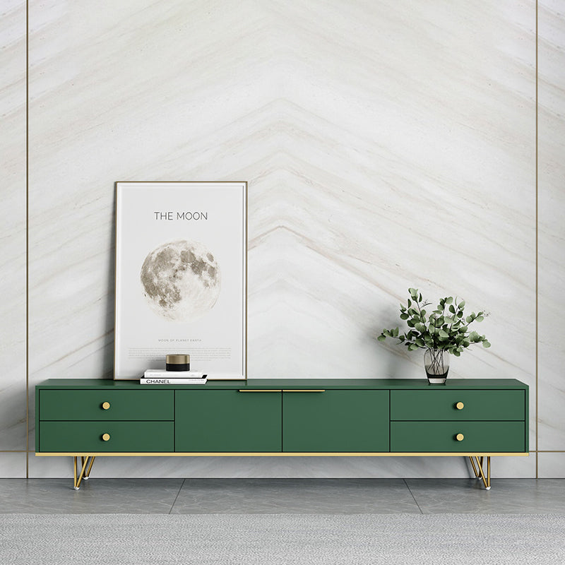 Glam TV Media Stand with Drawers Faux Wood Media Console for Living Room Clearhalo 'furn' 'furn_tv_stands_entertainment_centers' 'Furniture' 'Living Room Furniture' 'TV Stands & Entertainment Centers' 'TV Stands & Media Storage Furniture' 'tv_stands_entertainment_centers' 5222004