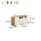 Scandinavian TV Stand Console with Cabinet Engineered Wood TV Stand