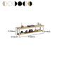 Scandinavian Engineered Wood Media Console with Shelves Matte Finish TV Media Stand Clearhalo 'furn' 'furn_tv_stands_entertainment_centers' 'Furniture' 'Living Room Furniture' 'TV Stands & Entertainment Centers' 'TV Stands & Media Storage Furniture' 'tv_stands_entertainment_centers' 5222121